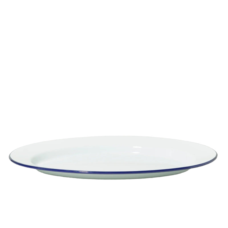 Oval Plate - White