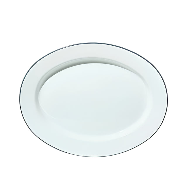 Oval Plate - White