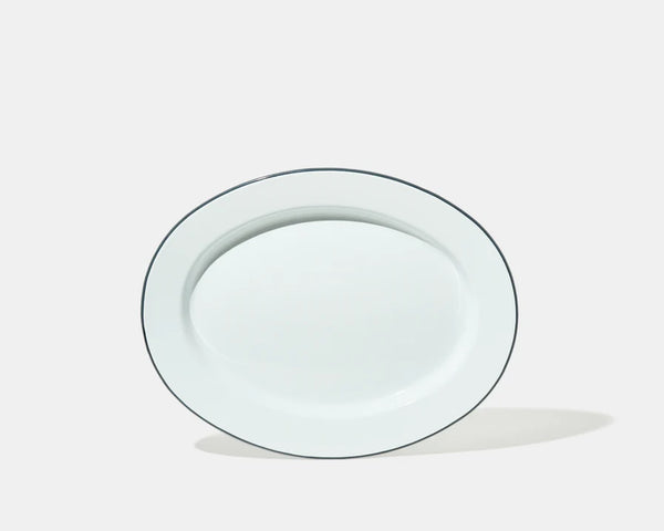 Oval Plate - White