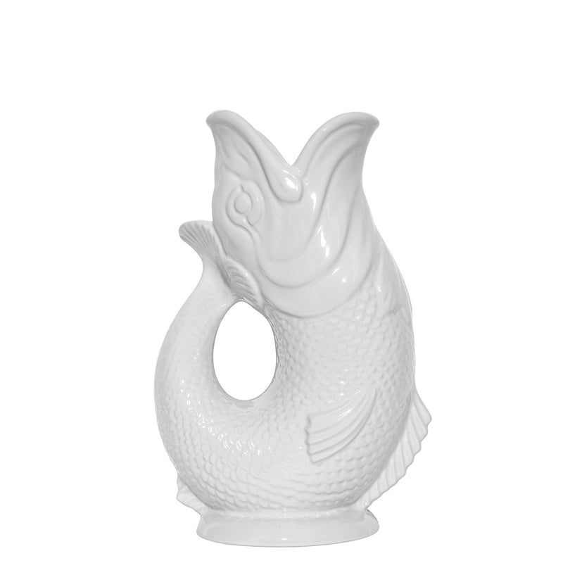 White Original Gluggle Jug - Extra Large