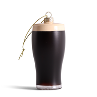 Stout Glass Decoration, 8cm