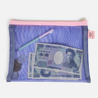 Mesh Pocket - Medium - Indigo