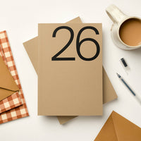 Brown A5 Lay Flat 2026 Planner