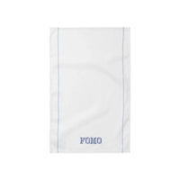 Embroidered Tea Towel - FOMO