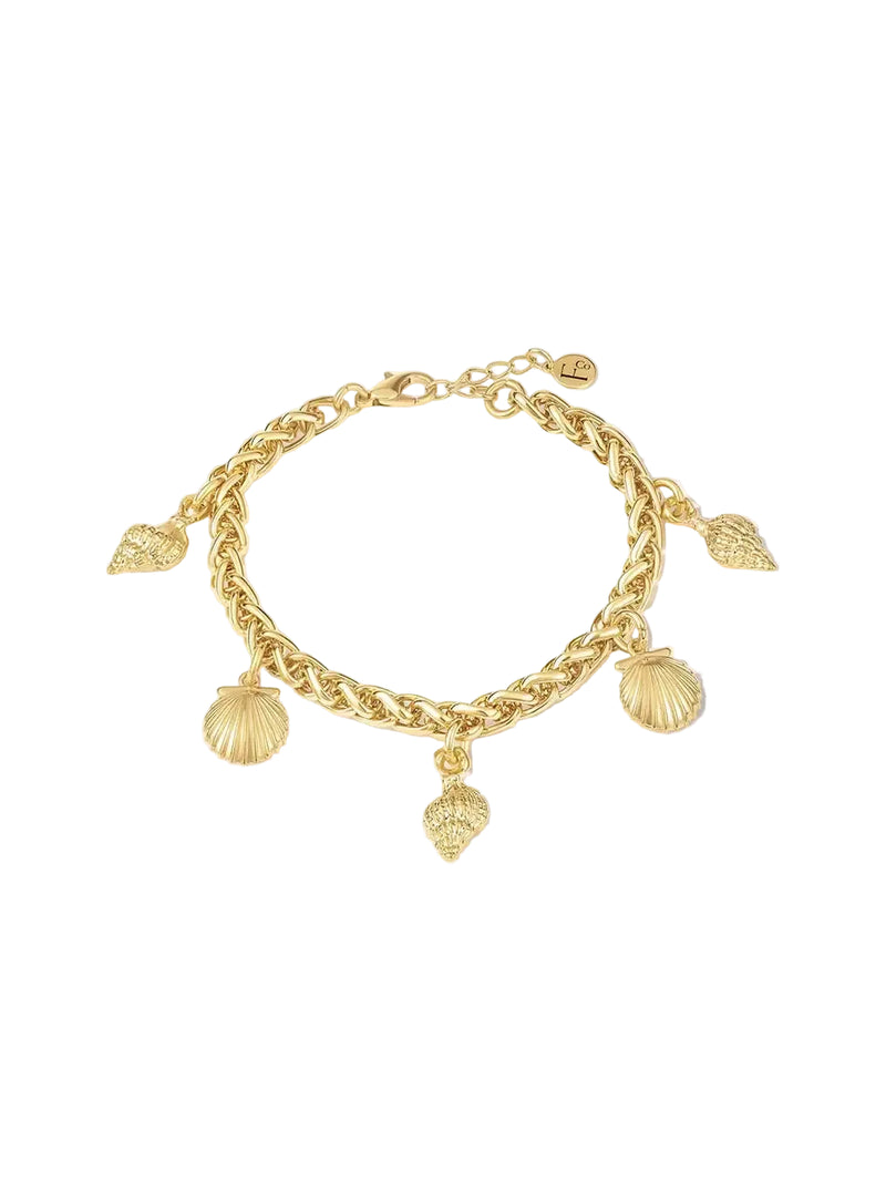 Shell Charm Bracelet