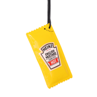 Heinz Mustard Sachet Resin Decoration