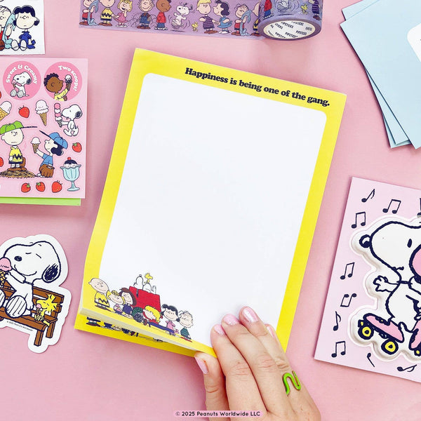 Peanuts One Of The Gang Notepad
