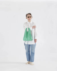 Baggu Baby Green Gingham bag