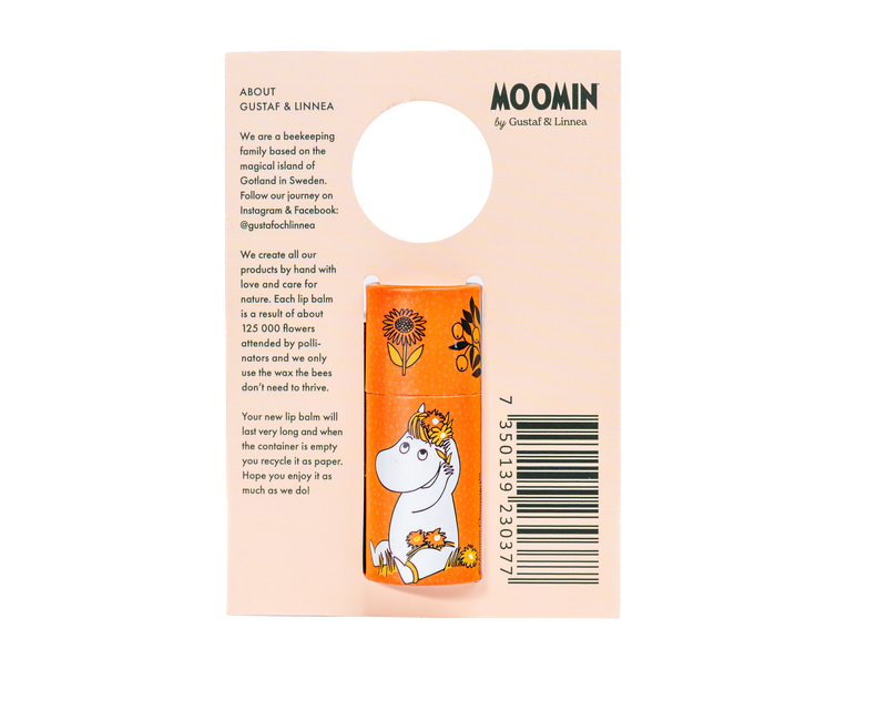 Moomin Organic Beeswax Lip Balm - Orange