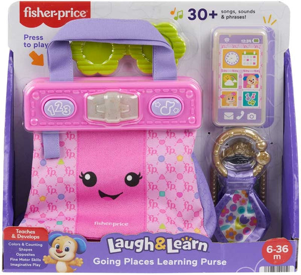 Fisher Price - Laugh & Learn Going Places, Learning Purse