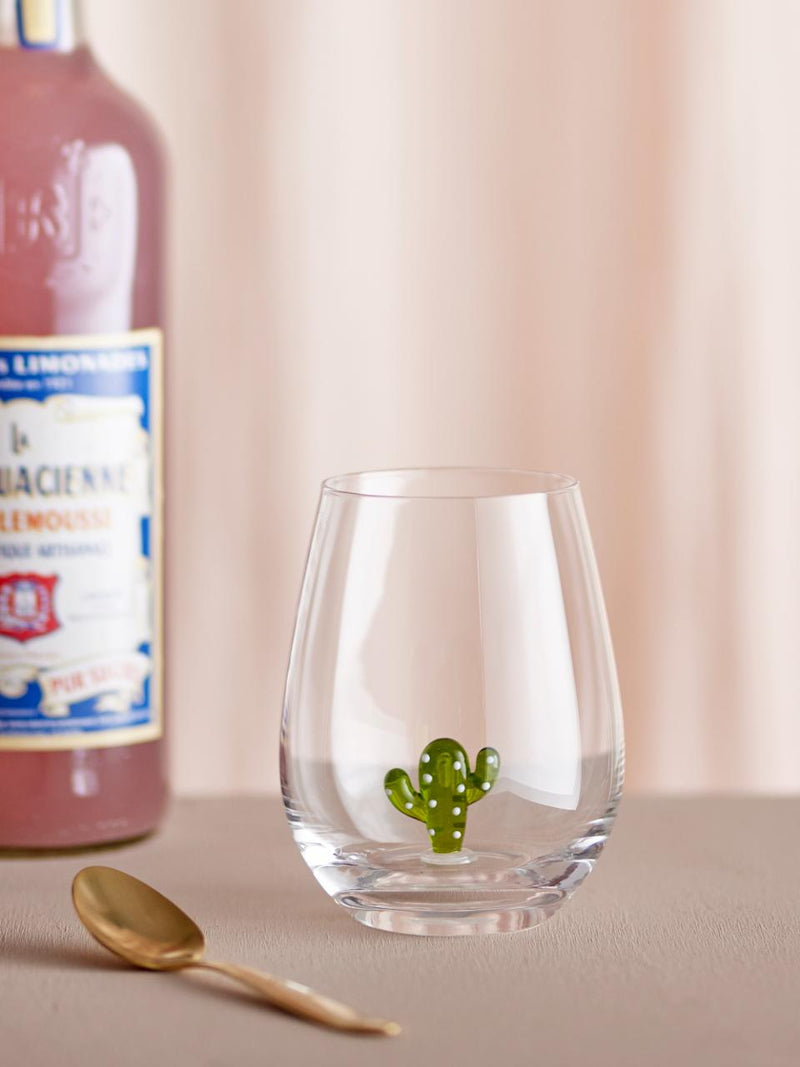 Misa Drinking Glass - Cactus