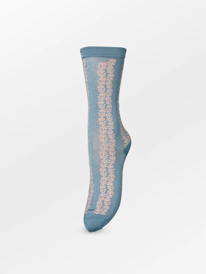 Teila Visca Sock - Coronet Blue