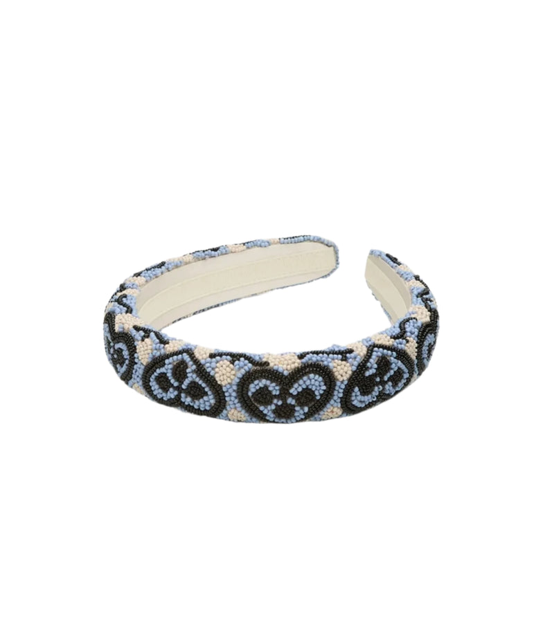 Hearty Beaded Midi Hairbrace