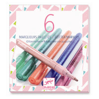 Djeco - Sweet Glitter Markers