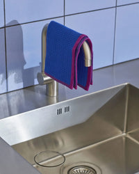 Canteen Dish Cloth Set of 2 - Blue/Fuchsia -Beige/Yellow