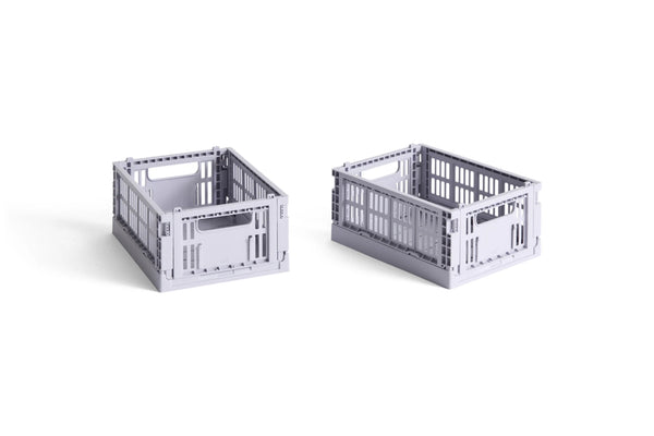 Colour Crate - Lavender - Mini Set of 2