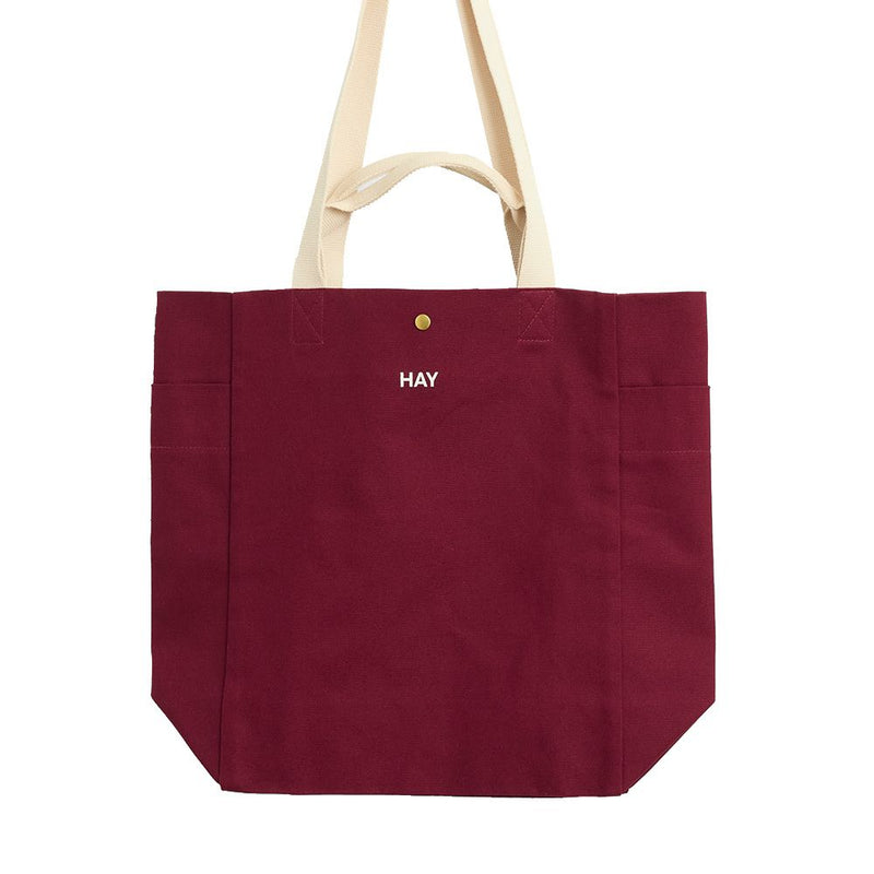 Everyday Tote Bag - Burgundy