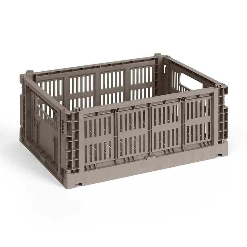 Warm Grey Crate - Medium