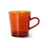HKliving - 70s glassware: coffee cup amber brown