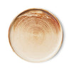 Chef Ceramics - Side Plate - Rustic Cream/Brown