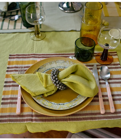 Bamboo Placemat - Amber