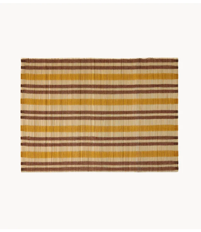 Bamboo Placemat - Amber