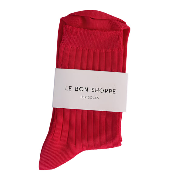 Her Socks - Classic Red