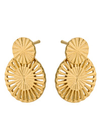 Small Starlight Earrings - Gold Plated