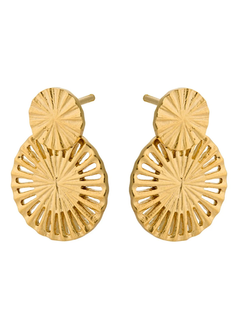 Small Starlight Earrings - Gold Plated