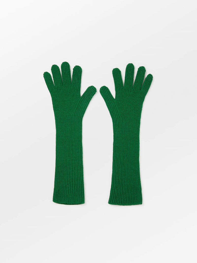 Woona Long Gloves - Amazon Green