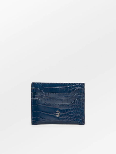Croca Card Holder - Navy Blazer
