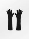 Woona Long Gloves - Black