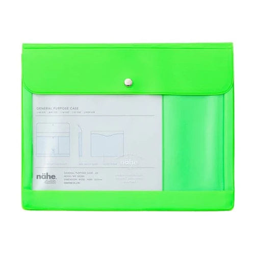A5 General Purpose Case - Neon Green