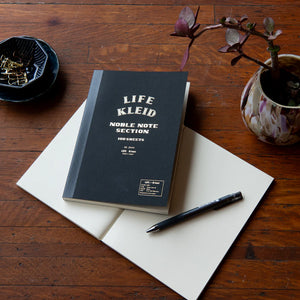 Life x Kleid Noble Note A5 Black