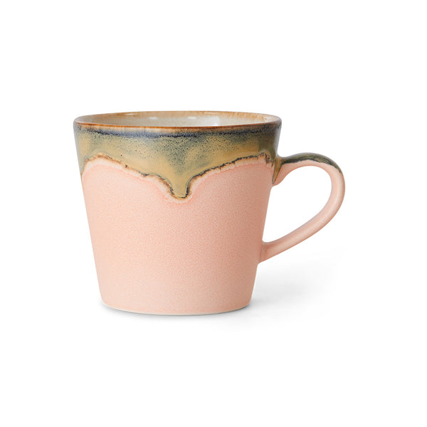 70s Ceramics Cappuccino Mug - Blossom