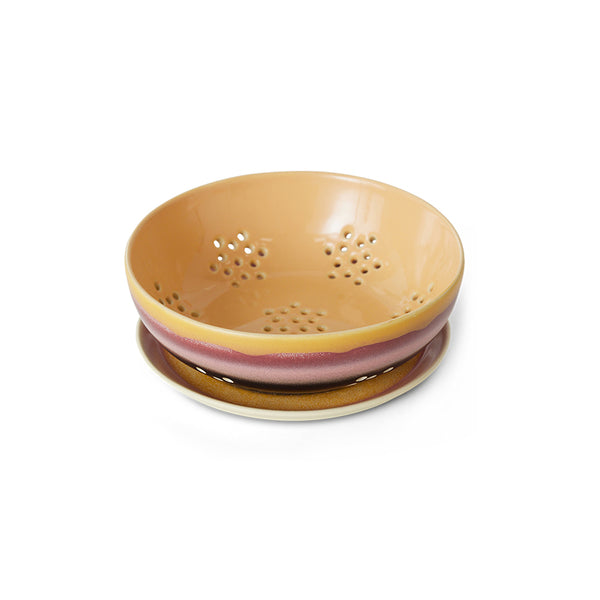 70s Ceramics - Berry Bowl - Sunset