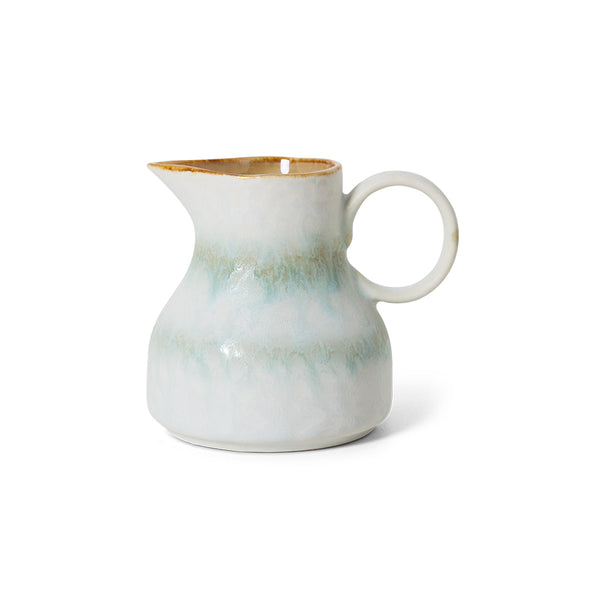 70s Ceramics Milk Jug - Petal