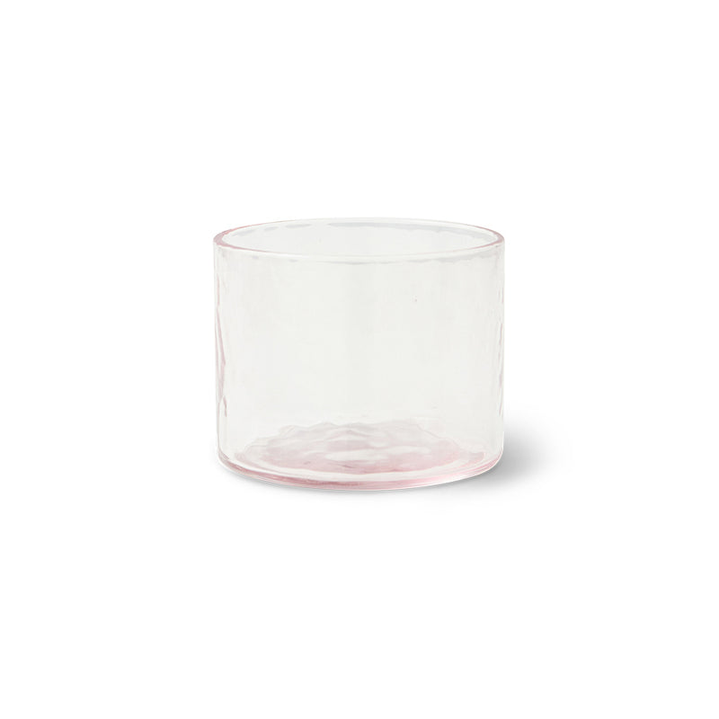 Tube Glass in Blush