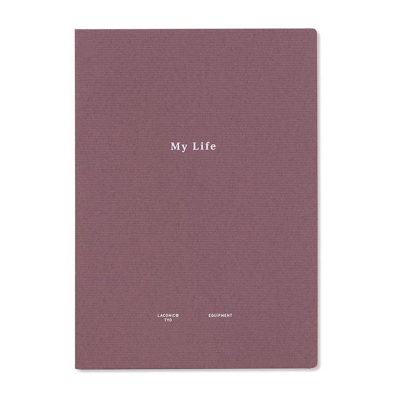 Laconic Style Notebook - My Life