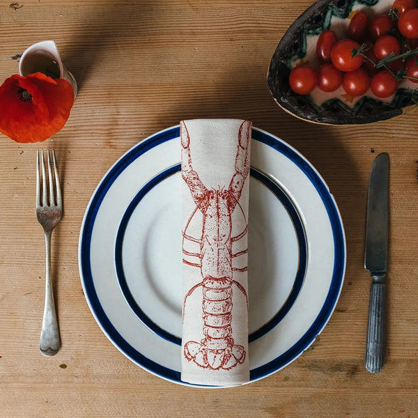 Napkin Gift Set of 4 - Lobster