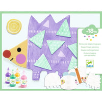 Djeco Magic Finger Painting - Small Forms