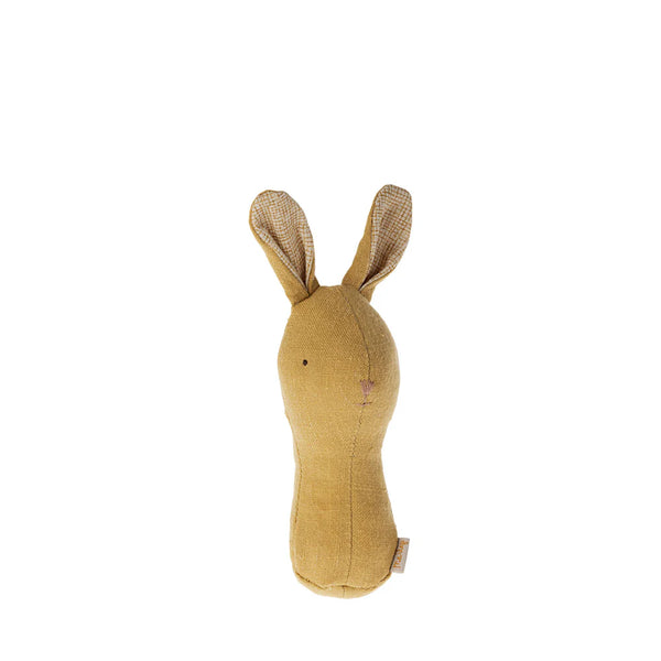 Bunny Rattle - Dusty Yellow