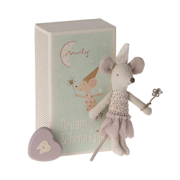 Tooth Fairy Mouse - Little Sister in Matchbox