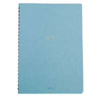 Midori Ring Notebook - A5 Colour Dot Grid - Blue