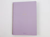 Ring Notebook - A5 Colour Dot Grid - Purple