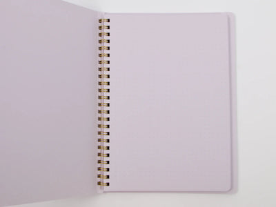 Ring Notebook - A5 Colour Dot Grid - Purple