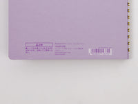 Ring Notebook - A5 Colour Dot Grid - Purple