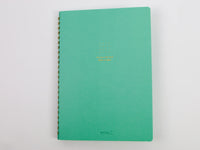 Ring Notebook - A5 Colour Dot Grid - Green