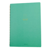 Ring Notebook - A5 Colour Dot Grid - Green