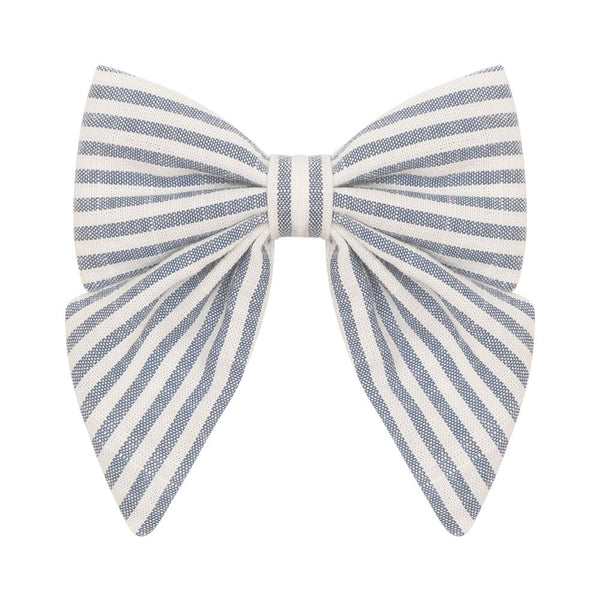 Seaside Stripe Bow